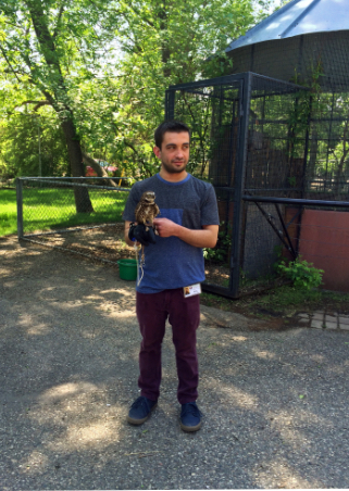 Nick-with-Sage-Burrowing-Owl